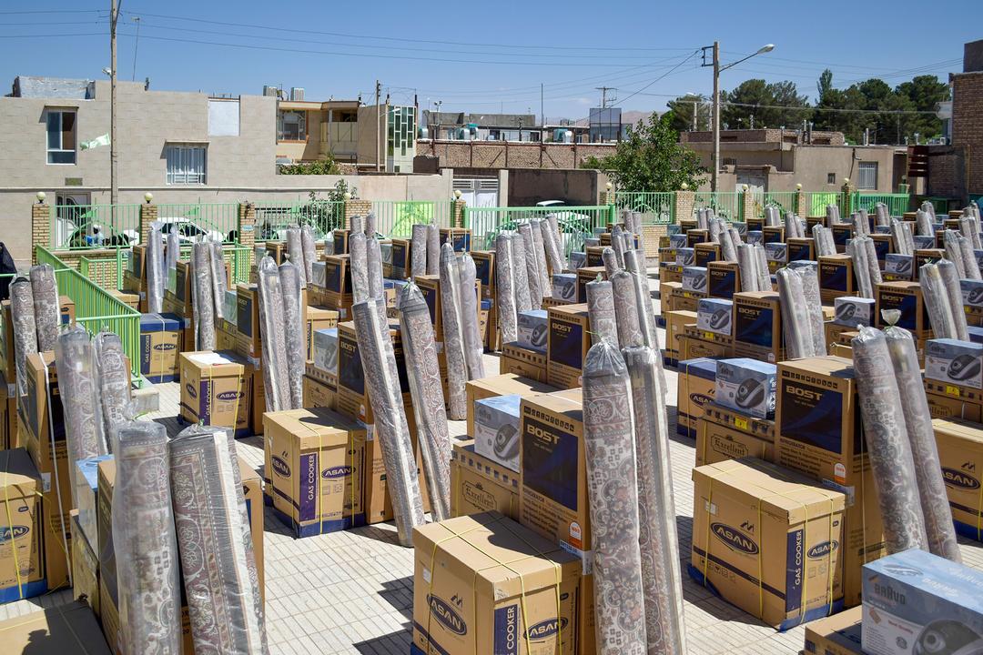 تهیه جهیزیه برای نوعروسان نیازمند